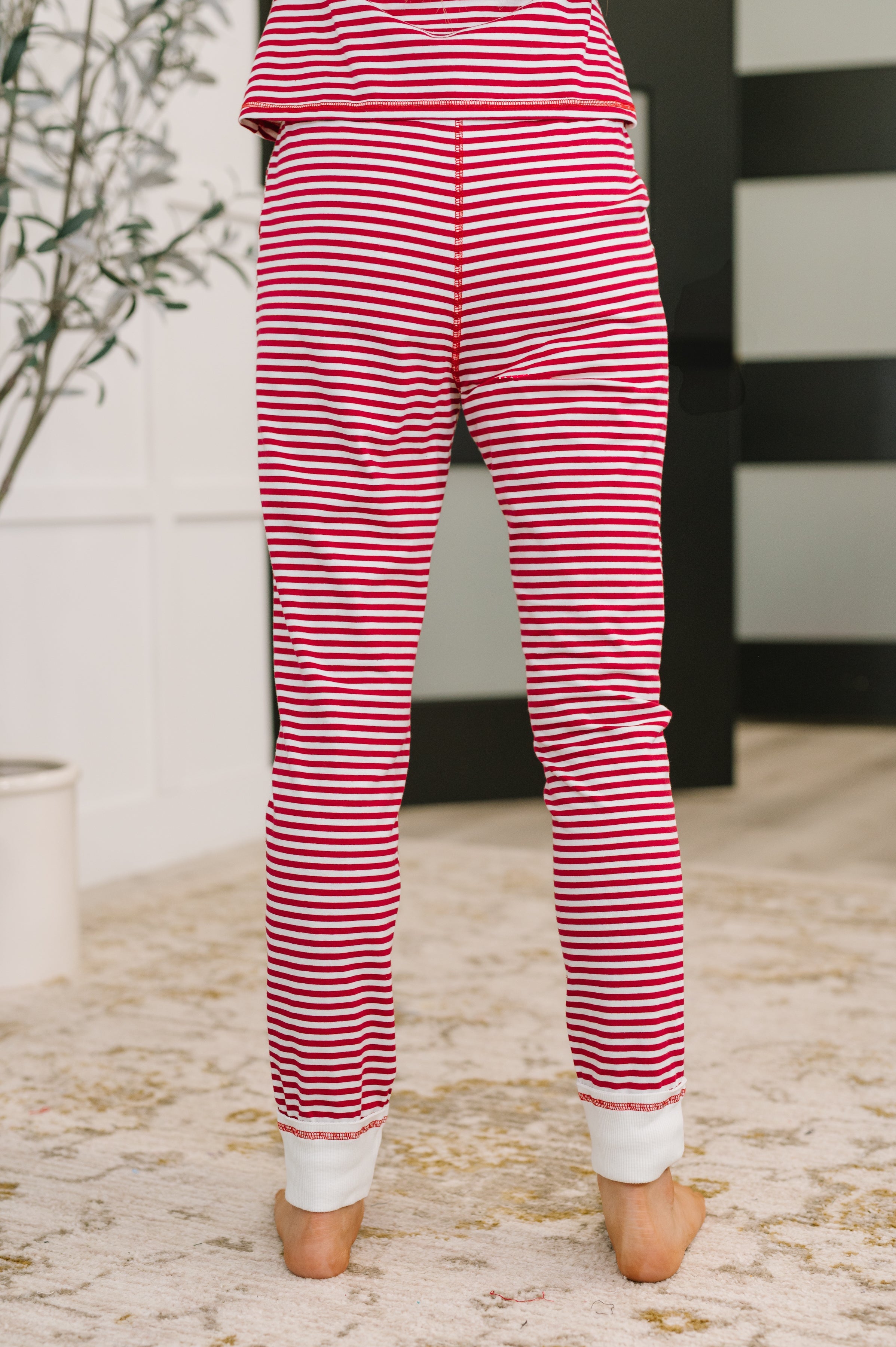 One Eleven North Candy Cane Lane Pajama Set Womens