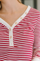 One Eleven North Candy Cane Lane Pajama Set Womens