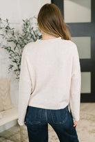 Zenana Careful Consideration Collared Button Down in Heathered Beige Womens