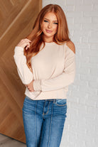 One Eleven North Carefully Crafted Cold Shoulder Blouse Ave Shops