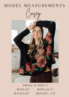 Lizzy Cardigan in Orchid Bloom Womens