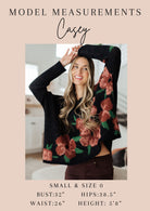 Andree By Unit Among The Flowers Floral Top Final Sale Monday Markdown 6-24