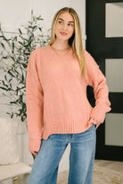 Very J Changed for the Better Exposed Seam Pullover Womens