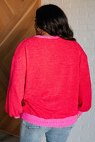 GeeGee Cold, Cold Go Away Oversized Pullover Shirts & Tops