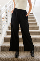 GeeGee Come Rain or Shine Wide Leg Pants Ave Shops