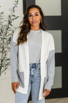 One Eleven North Consider it So Color Block Cardigan Womens