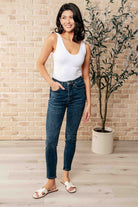 Judy Blue Cora High Rise Control Top Skinny Jeans Ave Shops