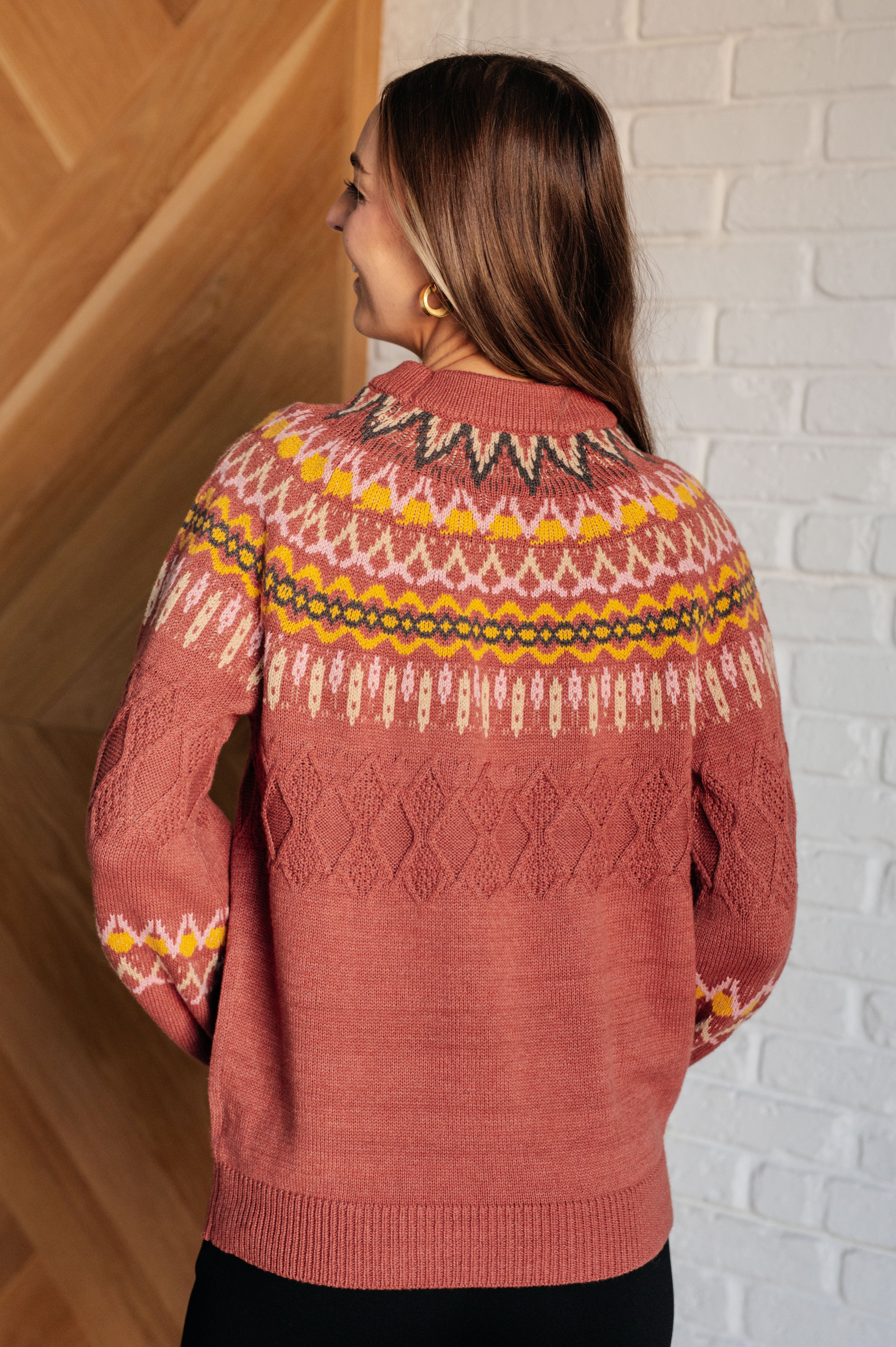 Andree By Unit Cozy Chalet Fair Isle Sweater Shirts & Tops