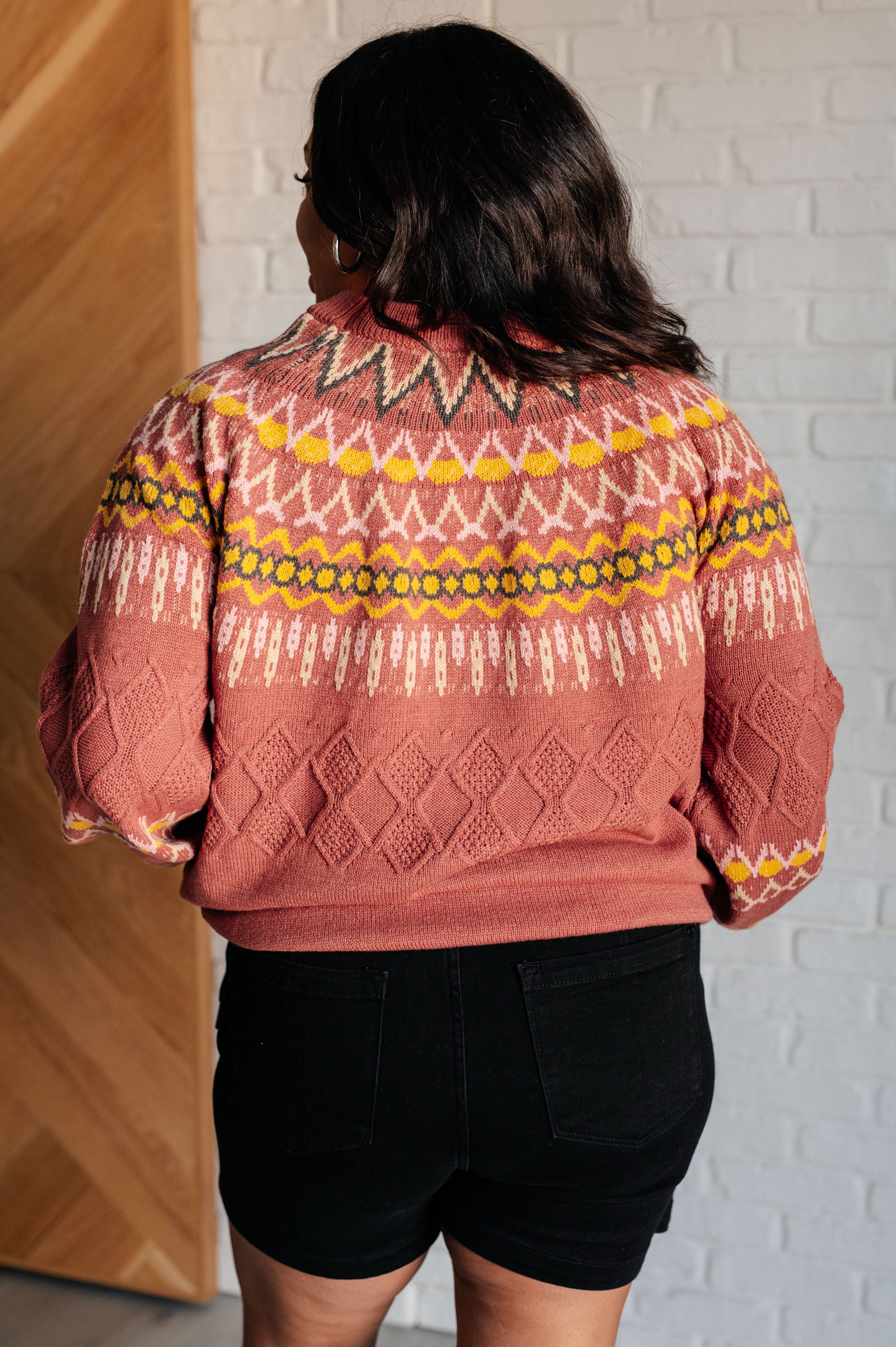 Andree By Unit Cozy Chalet Fair Isle Sweater Shirts & Tops