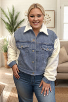 Sew In Love Cozy Ridge Denim Jacket BoutiqueSimplified