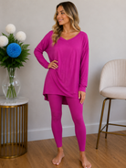 Zenana Cozy in Color Lounge Set