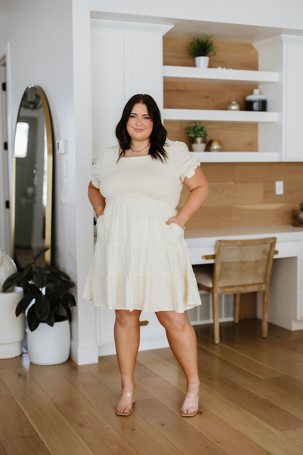 Hayden Cute Situation Square Neck Dress Dresses
