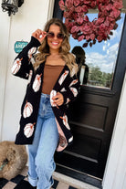 PREORDER: Blakeley Halloween Cloud Cardigan Pumpkin Womens
