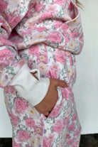 PREORDER: Blakeley Floral & Cheetah Easy Does it Pullover Womens