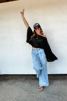 PREORDER: Blakeley Free Spirit Bell Sleeve Top Womens