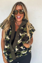 PREORDER: Blakeley Linden Sherpa Vest Jacket Womens
