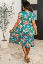 Haptics Daisy Me Rollin' Flutter Sleeve Dress Womens