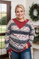 Heimish Dancer & Prancer Pullover BoutiqueSimplified