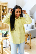 Andree by Unit Daydreams Shacket in Yellow Tops