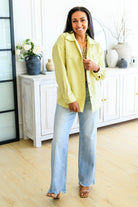 Andree by Unit Daydreams Shacket in Yellow Tops