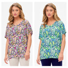 Dear Scarlett Paisley Sadie Top Womens