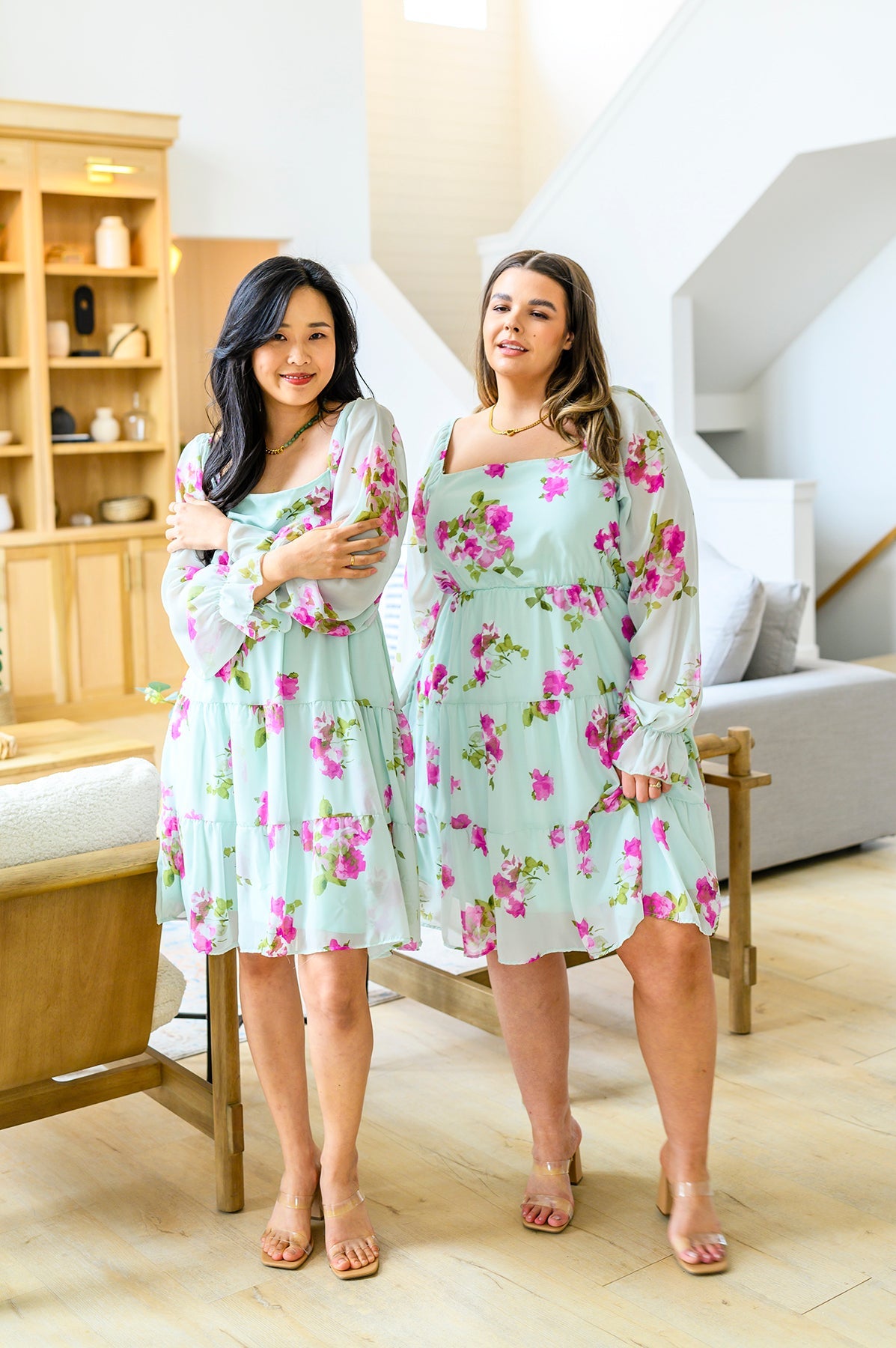 Haptics Delightfully Yours Floral Dress Womens