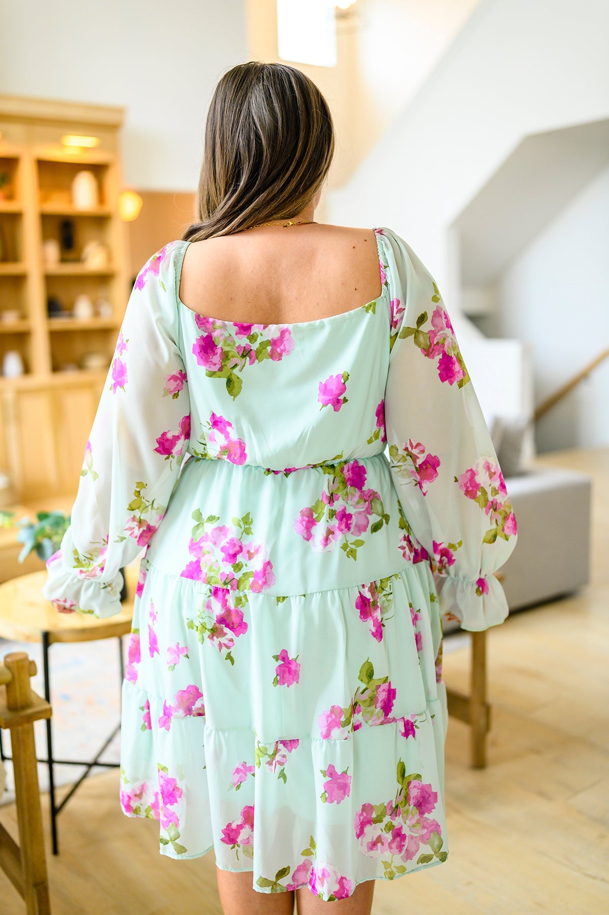 Haptics Delightfully Yours Floral Dress Womens