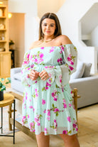 Haptics Delightfully Yours Floral Dress Womens