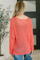 One Eleven North Desert Bloom Loose Knit Sweater Womens