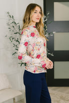 Haptics Direction to Perfection High Neck Long Sleeve Top Womens
