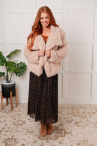 Haptics Disco Queen Faux Fur Coat Ave Shops