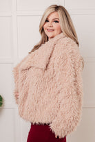 Haptics Disco Queen Faux Fur Coat Ave Shops