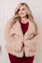 Haptics Disco Queen Faux Fur Coat Ave Shops