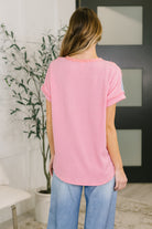 7th Ray Don't Stop Til' You Get Enough Color Block Top Womens