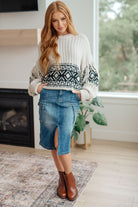 Haptics Don't Waver Fringe Detail Sweater Ave Shops