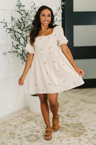 Polagram Dream a Little Dream Embroidered Dress Dresses