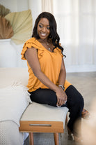 Shopin LA Dubai Double Ruffle Top