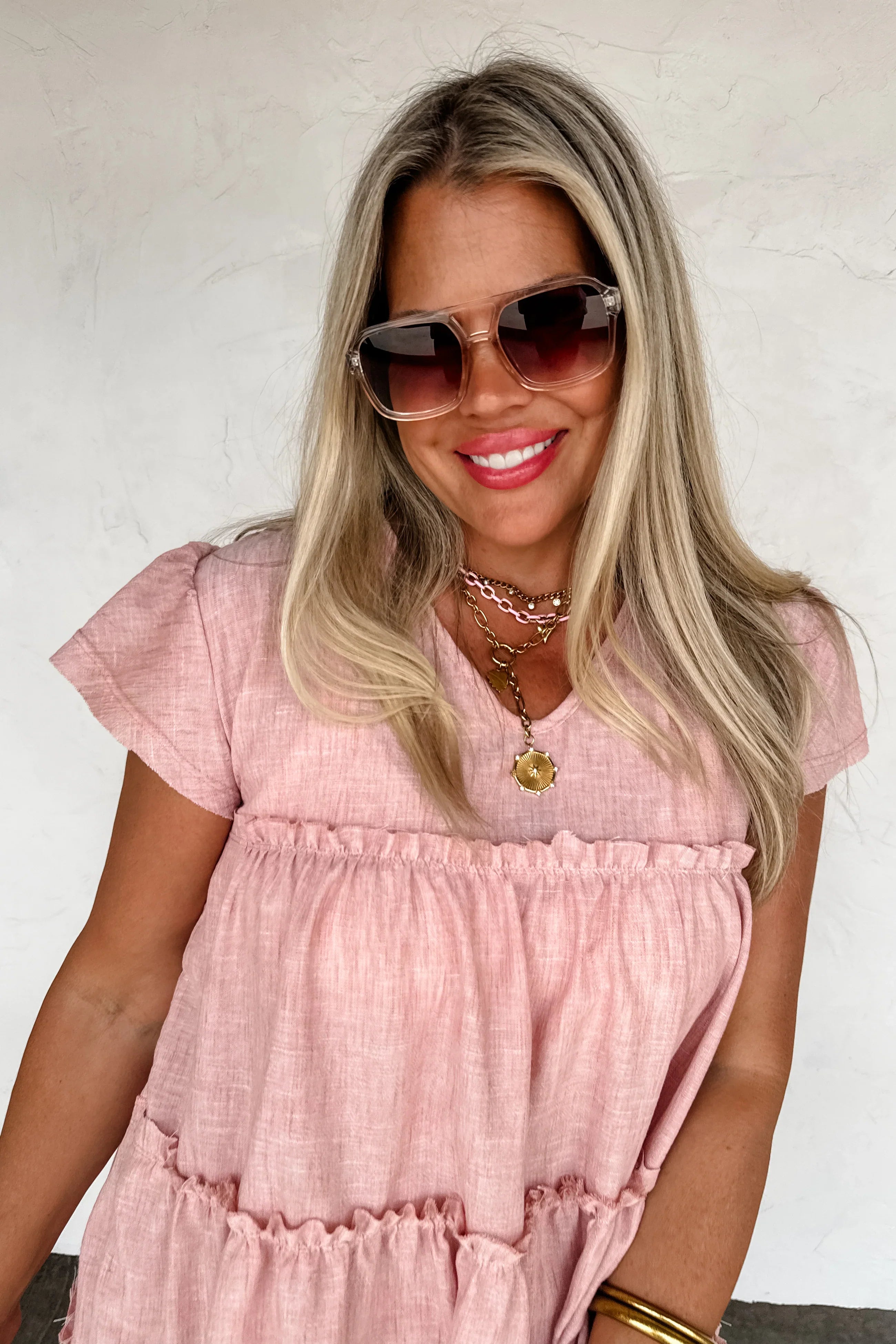 PREORDER: BLAKELEY Day Dreaming Ruffle Dress Womens