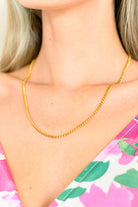 OS Eagerly Waiting Gold Plated Chain Necklace OS Accessories