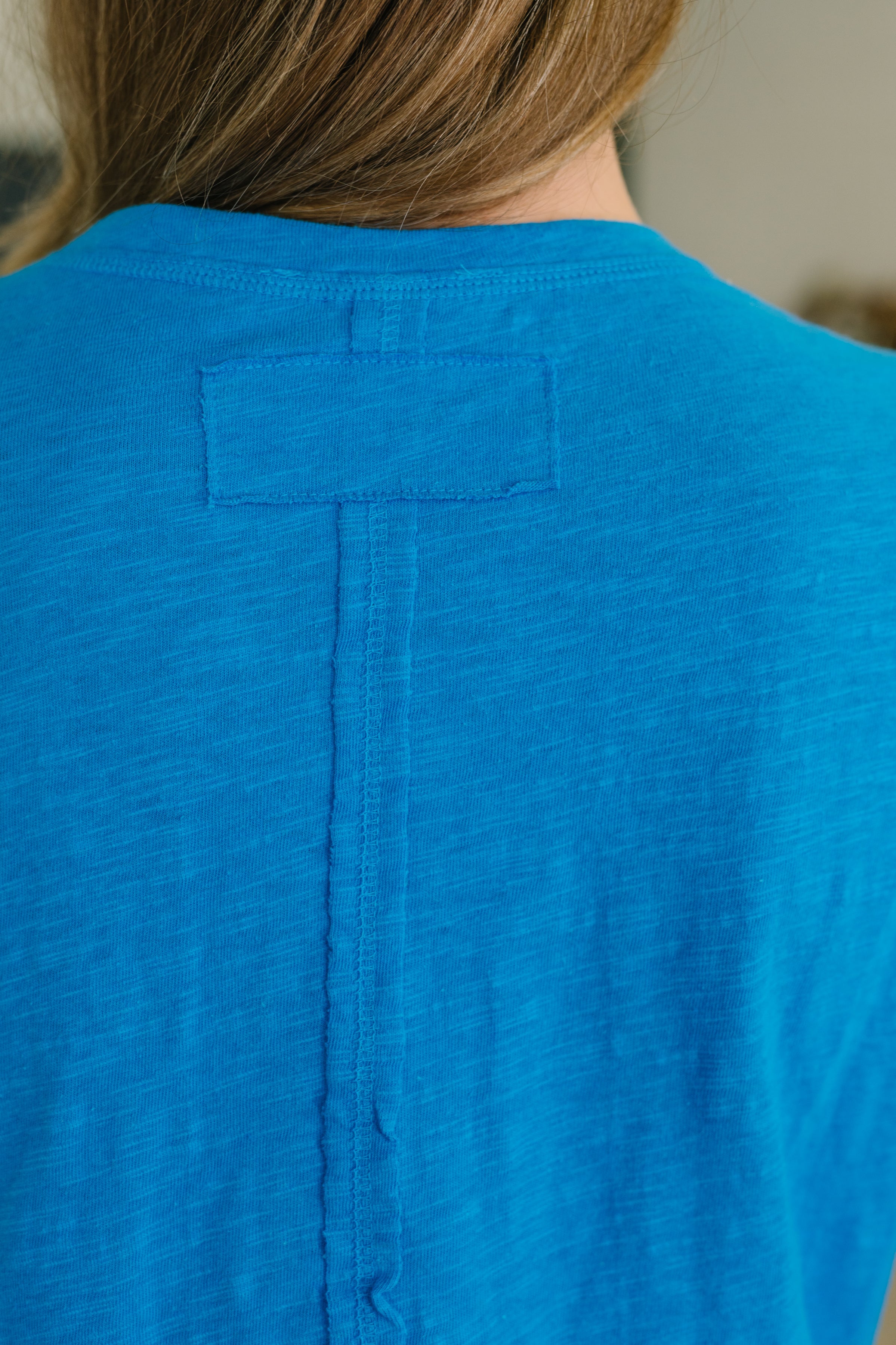 Zenana Effortless Edit Boxy Tee in Deep Sky Womens