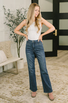 Judy Blue Emmy High Waist Bootcut Jean with Welt Pockets Womens