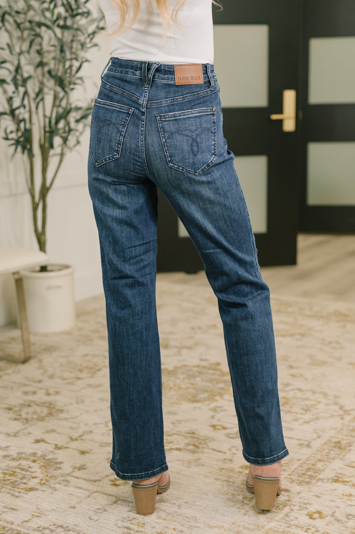 Judy Blue Emmy High Waist Bootcut Jean with Welt Pockets Womens