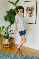 Haptics Endless Memories Tiered Babydoll Top Tops