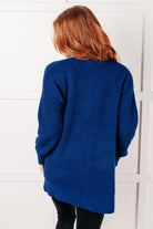 Zenana Everything Layer Waffle Knit Open Front Cardigan in Light Navy Layers