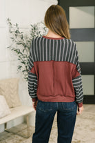 Haptics Exceptionally Cozy Contrast Relaxed Pullover Womens