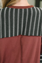 Haptics Exceptionally Cozy Contrast Relaxed Pullover Womens