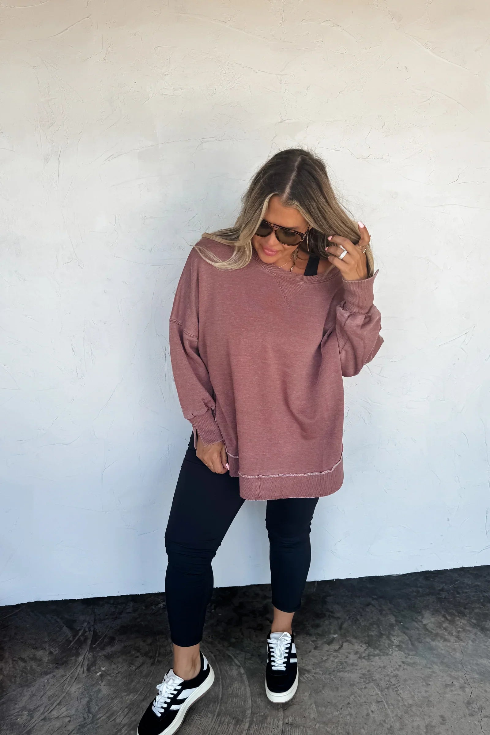 PREORDER: Joss Washed Sweatshirt Womens