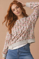 Haptics Nutcracker Sweet Printed Sweatshirt