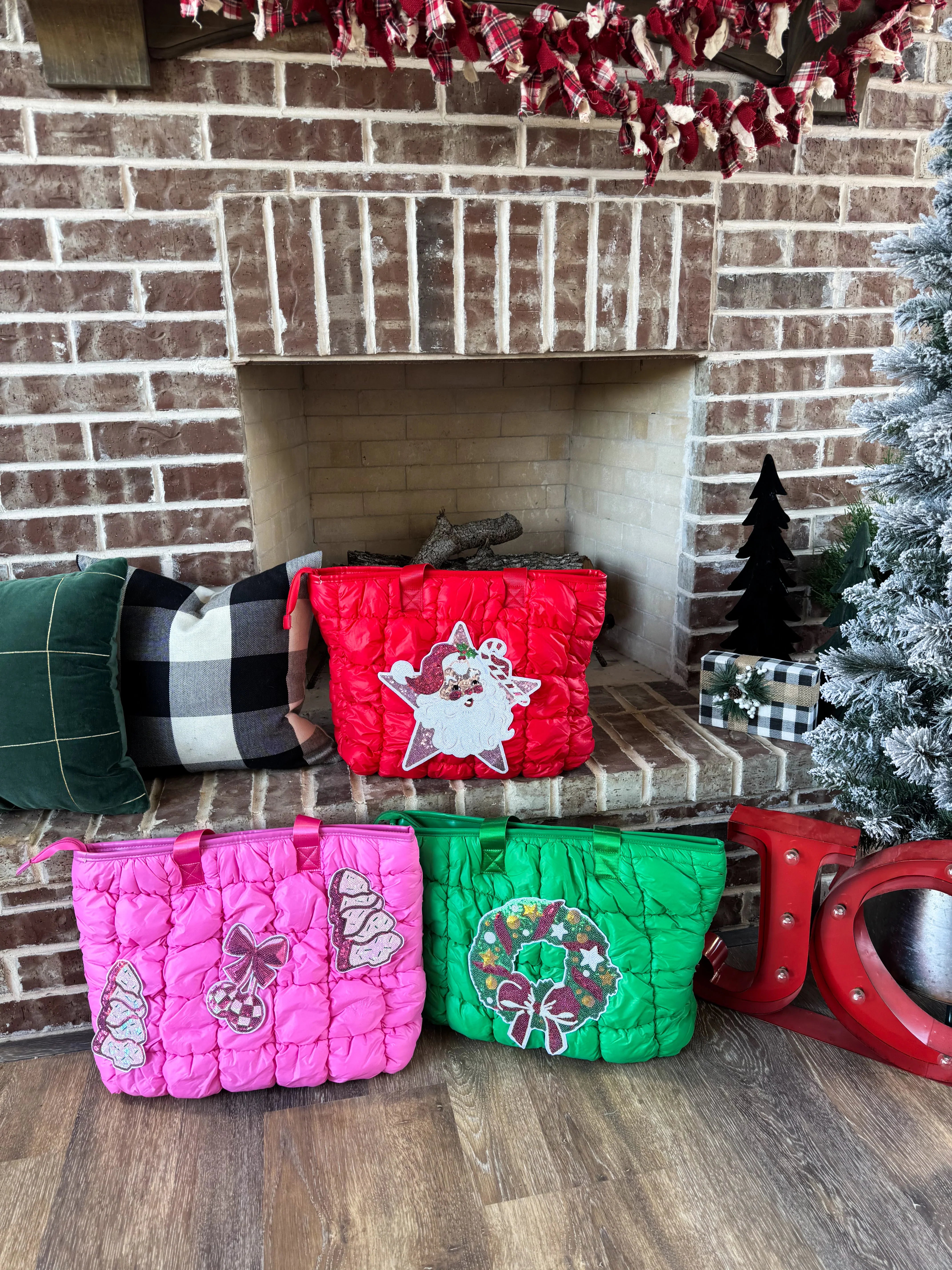 PREORDER: BLAKELEY Holiday Puffer Bag in Three Colors Ave Shops