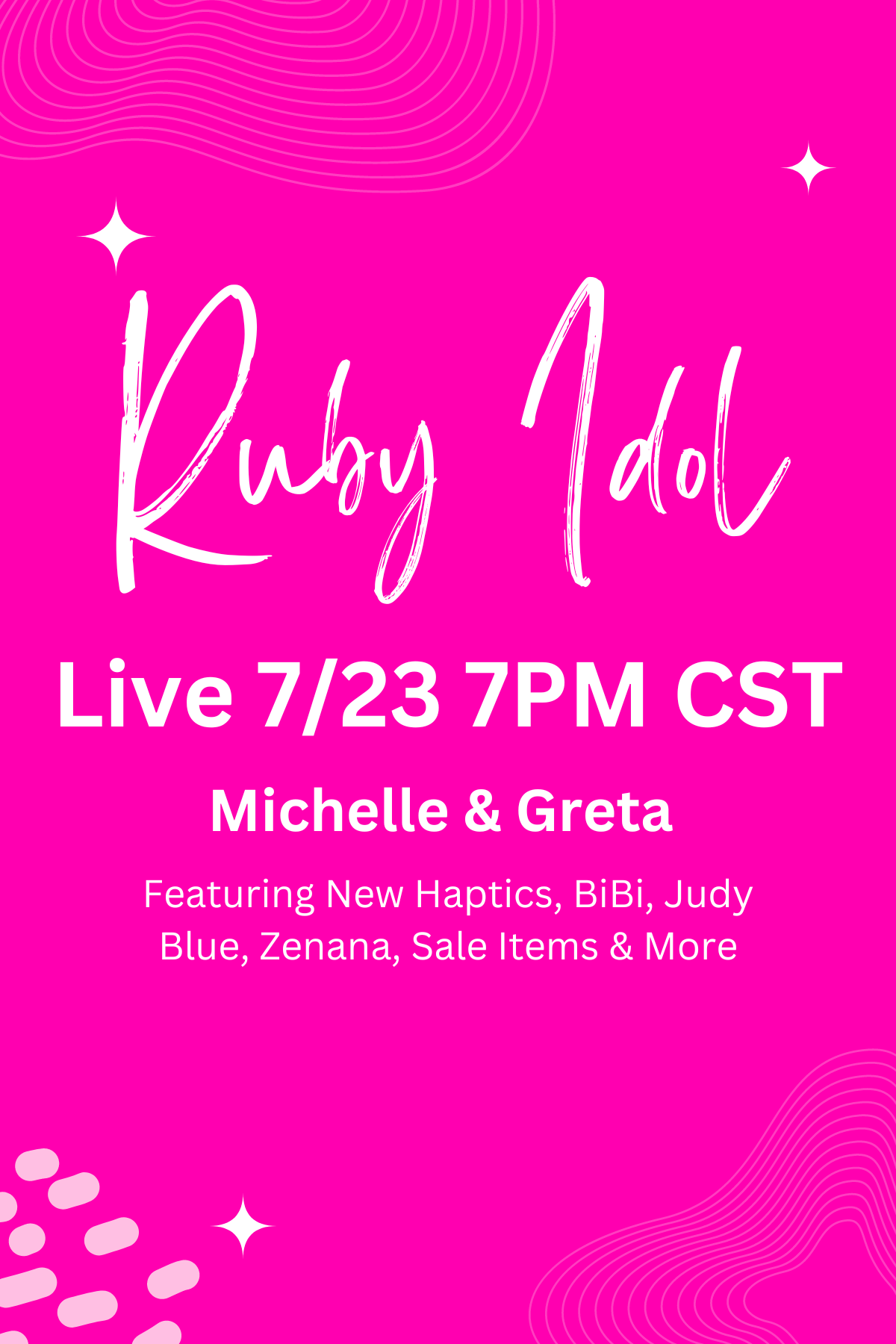 Live Sale 7/23- Mystery Bag Giveaway Ruby Idol Apparel